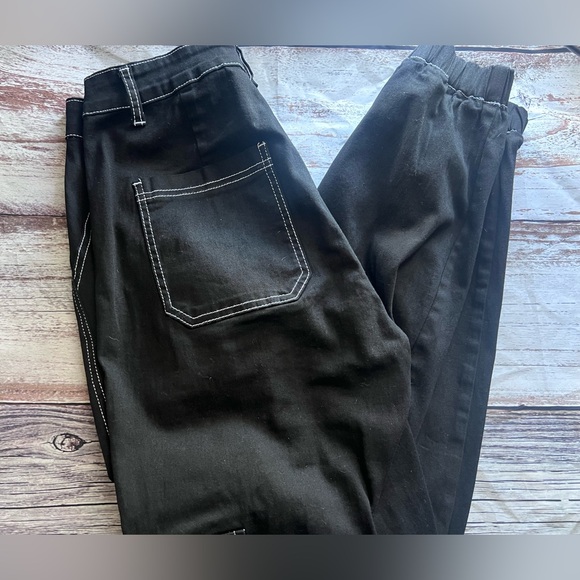 Always Good Vibes Cargo Pants 30 -Black - Picture 6 of 12